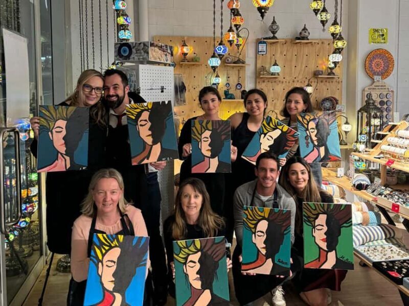 Brisbane: Paint and Sip Classes - Acrylic, Canvas & Wine - The Practicalities: Cost, Timing, and Accessibility