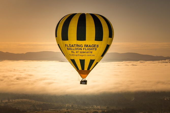 Brisbane's closest Hot Air Balloon Flights - City & Country views - 1 hr flight! - Key Points: