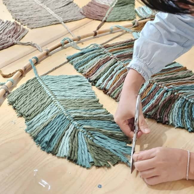 Brunei: Macramé Leaf Decor Workshop - A Closer Look at the Macramé Leaf Decor Workshop in Brunei