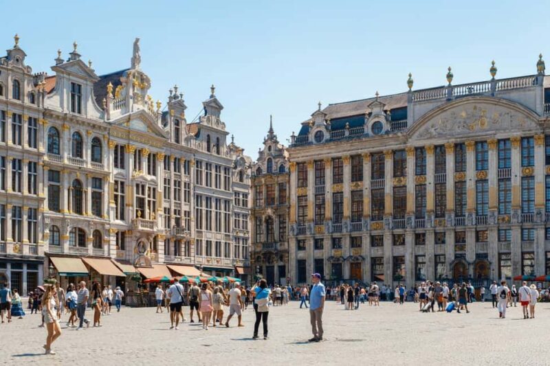Brussels: Belgian Beer World Entry & Digital City Tour - The Rooftop Beer Tasting Experience