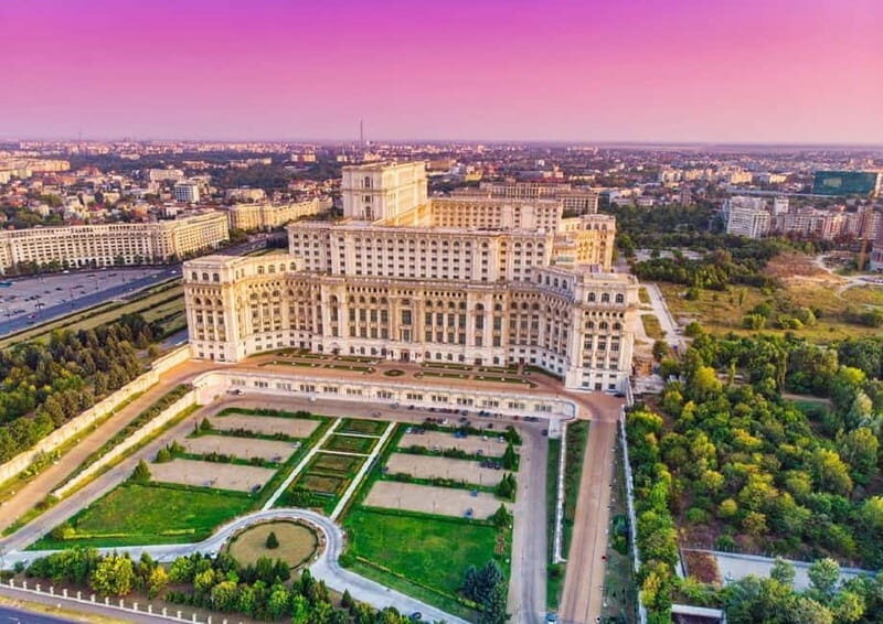 Bucharest Parliament Palace,Village Museum & Ceauescu House - The Palace of the Parliament: An Architectural Colossus  