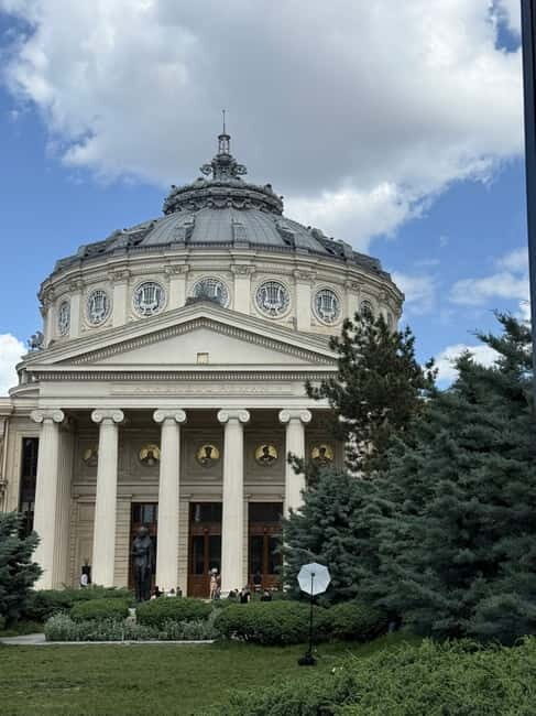 Bucharest: Romanian Athenaeum Guided Tour - The Architectural Marvel of the Romanian Athenaeum