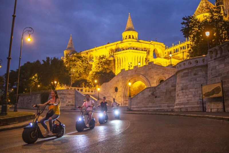 budapest-buda-castle-e-scooter-evening-tour