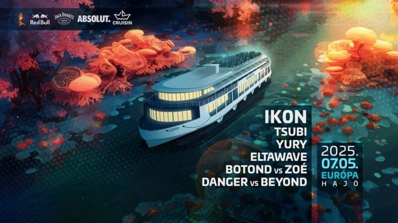 Budapest: Cruisin' Boat Party Psytrance Voyage w/ IKØN - Key Points