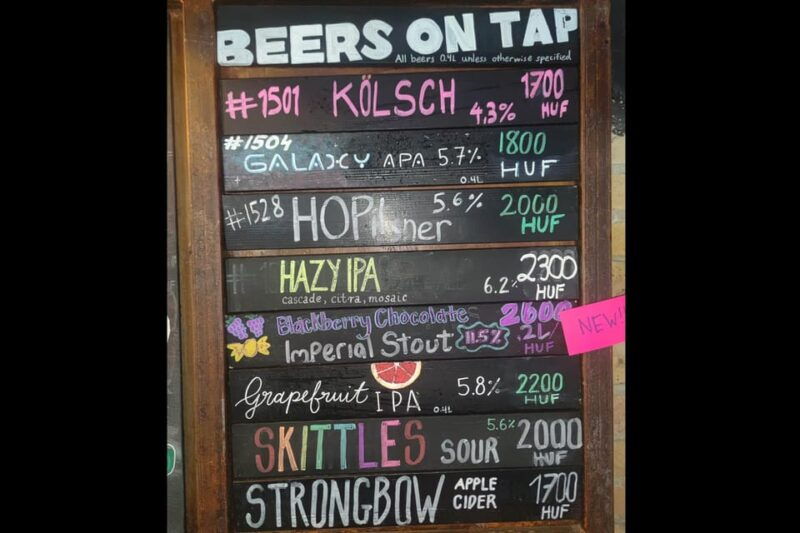 budapest-hungarian-beer-tasting-9-beers-paired-snacks