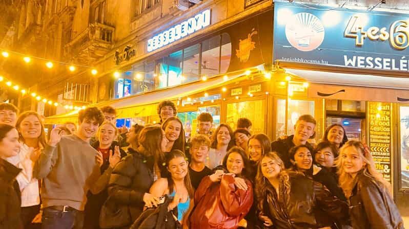 Budapest: Just for you Guided Bar Crawl with games and Shots - Key Points