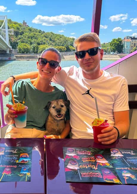 Budapest Slushy Cruise - A Playful Perspective on the Danube