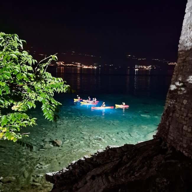 Budva: 2-Hour «Night Lights» Kayak Tour - Visualizing the Experience
