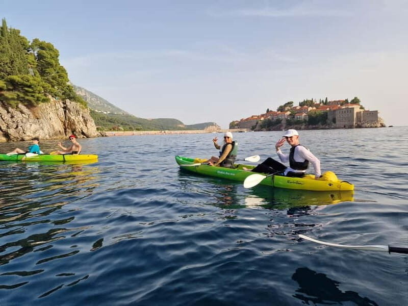 Budva: Becici Beach to Sveti Stefan Island Kayak Tour - What’s Included and What You Should Know