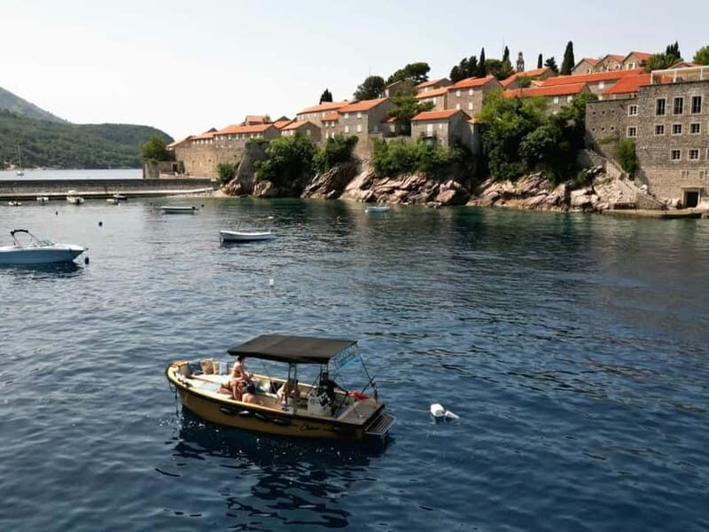 Budva: Private Sightseeing Boat Tour with Swimming & Drinks - Discovering Montenegros Coast with a Private Boat