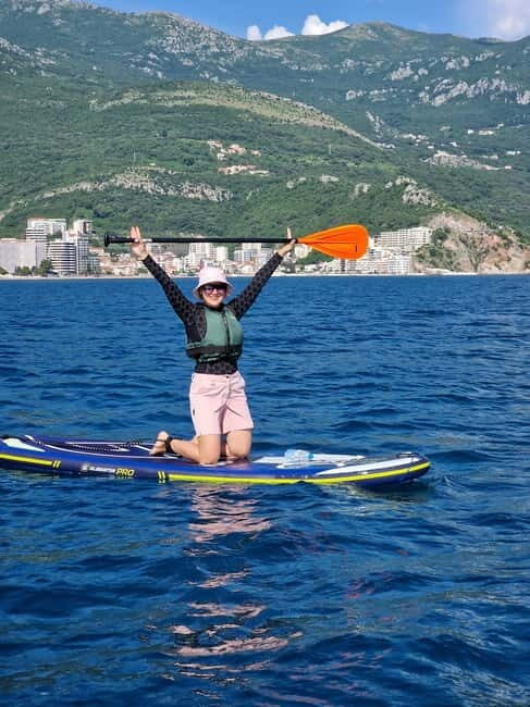 Budva: SUP/kayak tour to Sv.Nikola island caves - Key Points