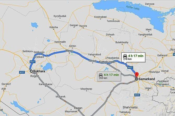 Bukhara - Samarkand Transfer (275 km) - The Ride Between Bukhara and Samarkand: What to Expect