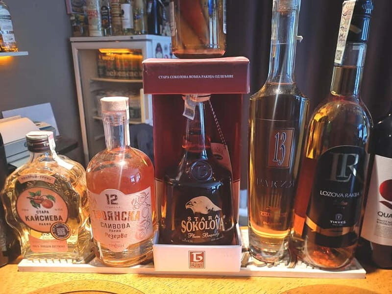 Bulgarian Premium Aged Rakia, Cold Cuts and Pickles Tasting - A Tasting Experience That Combines Tradition and Style
