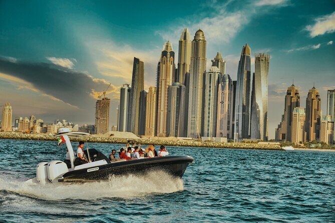 Burj Al Arab 100 Minute Boat Tour - Overview of the Dubai Boat Tour