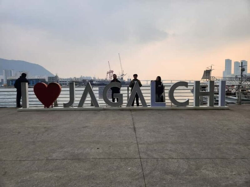 Busan walking tour (Small group, Sweet pancake included) - Yongdusan Park and Busan Tower