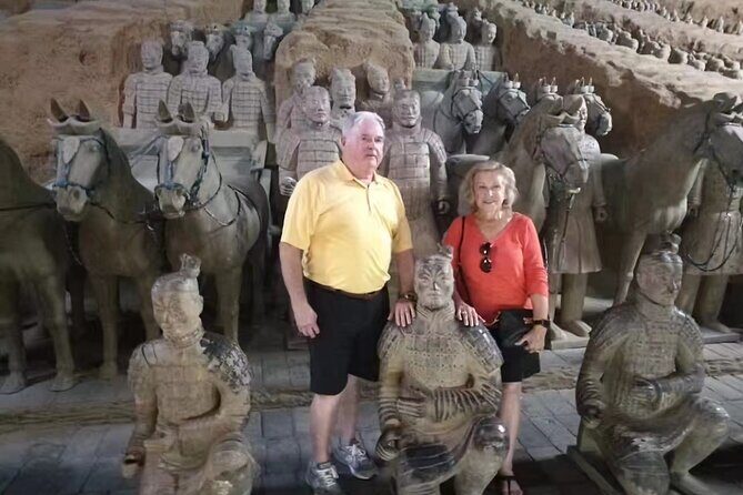 By bullet train from Beijing to Xi'an Terrocota army day tour - Key Points