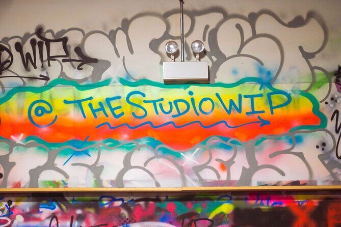 BYOB Spray Paint 'n' Sip at Studio W.I.P. Chicago - What to Expect from the Urban Art Workshop