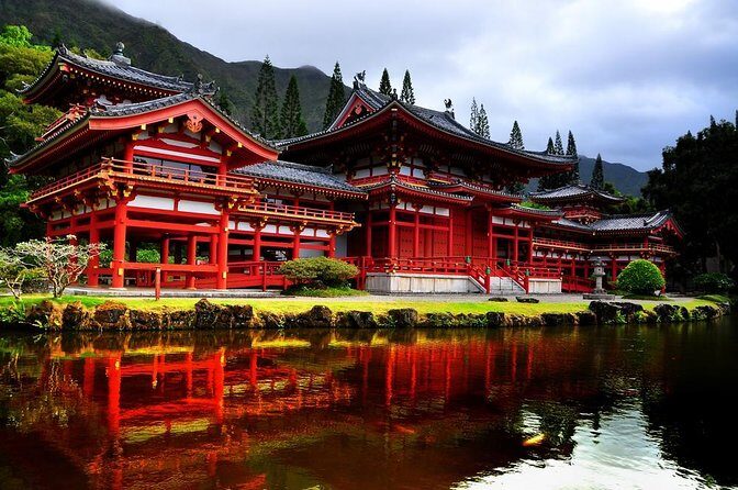 Byodo In Temple, Waimea Botanical Garden-Waterfall: Includes Fees - Key Points