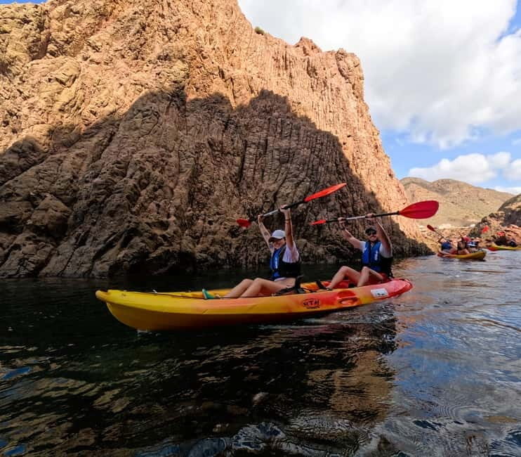 CABO DE GATA: GUIDED KAYAK ROUTE + SNORKEL + FREE PHOTOS - FAQ