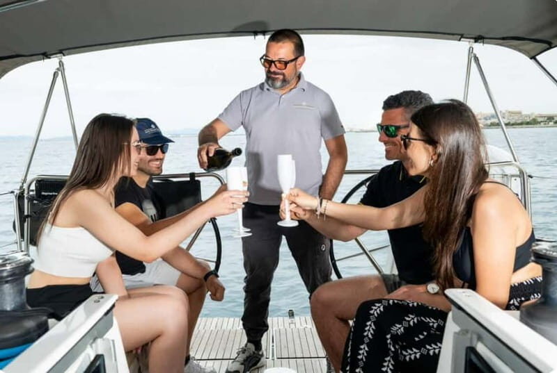 Cagliari: Sailing Tour with Snorkeling, and Prosecco Toast - The Group Experience and Atmosphere