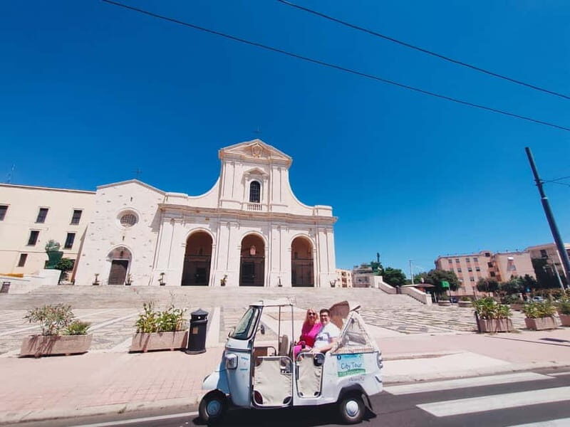 Cagliari: tuk tuk tour for old town, beaches and flamingo park - The Practicality and Fit of the Tour