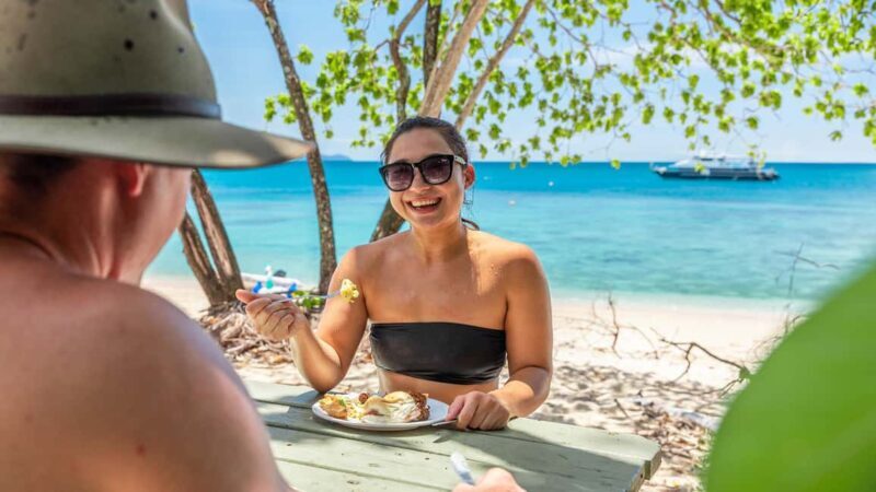 Cairns: Frankland Islands Great Barrier Reef Tour - Transportation and Group Size