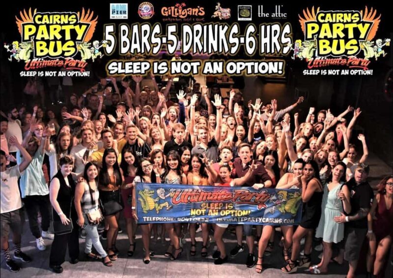 Cairns: Ultimate Party Bus with drinks included - An Honest Look at the Cairns Ultimate Party Bus