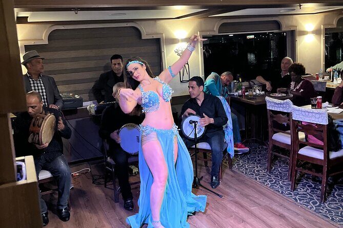 Cairo dinner cruise in Nile River ,Belly Dance and Tanura Show - Key Points