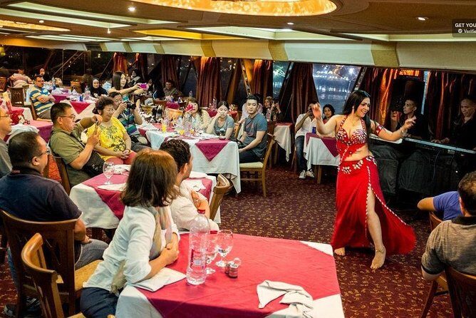 Cairo dinner cruise on the Nile river with entertainment - What to Expect During the Cruise