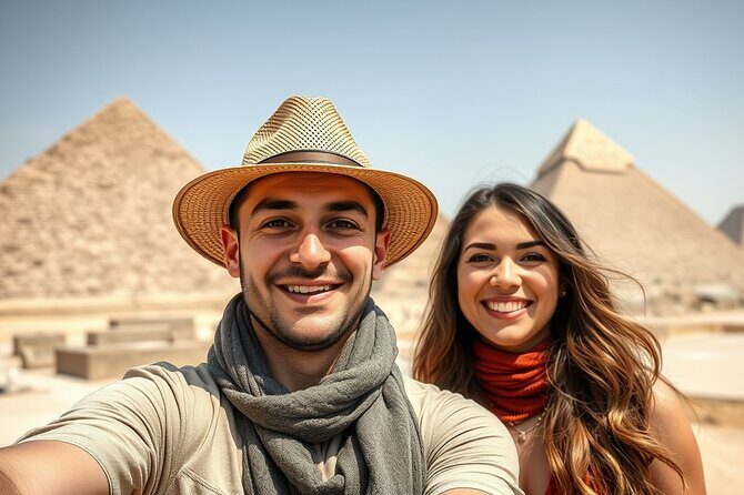 Cairo full Day from Sharm El Sheikh Pyramids, Museum, Lunch - Key Points