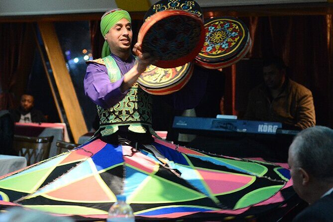 Cairo/Giza: Nile Sunset, Dinner Cruise, Show & Private Transfer - The Experience in Detail