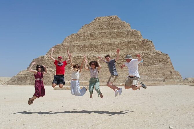Cairo: Giza Pyramid, Sakkara & Dahshur Full Day Private Tour - Authentic Experiences & Extras  