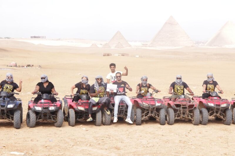 Cairo: Giza Pyramids Tour with Quad Bike Safari & Camel Ride - FAQs