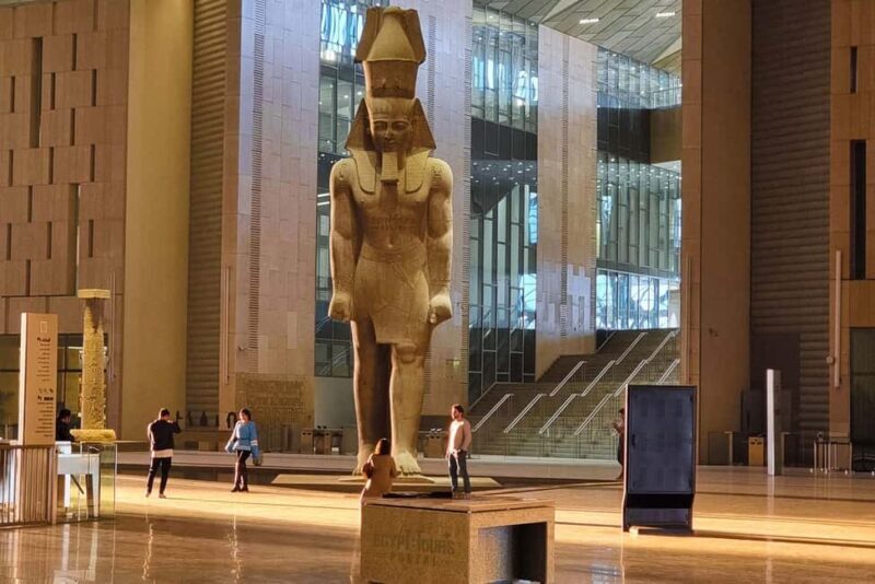 Cairo: Grand Egyptian Museum Half-Day Tour with Tickets - Statues of Senusert and the Grand Staircase