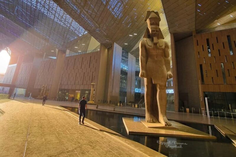 Cairo: Grand Egyptian Museum Half-Day Tour with Tickets - Ptolemaic Period Exhibits and Victory Columns