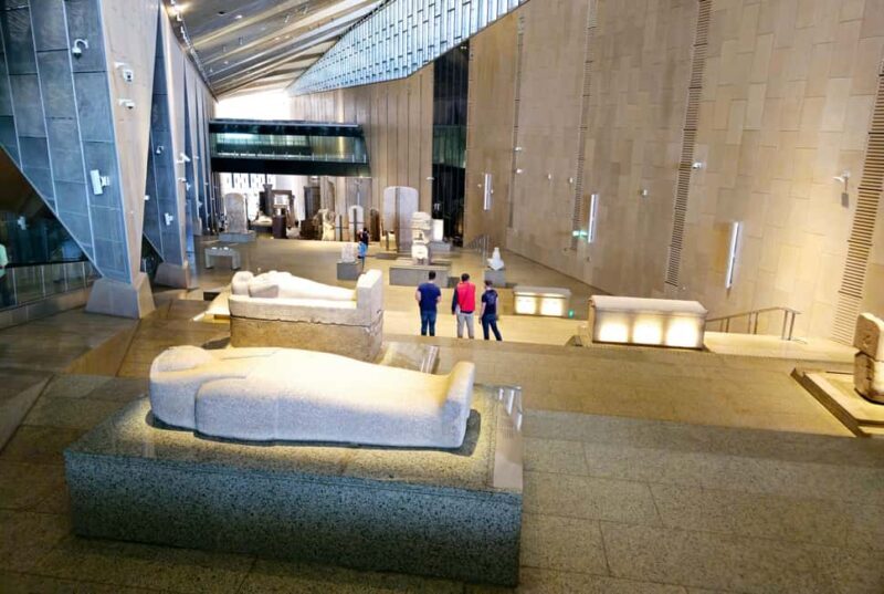 Cairo: Grand Egyptian Museum, Pyramids, Sphinx Tour & Lunch - Visiting the Grand Egyptian Museum