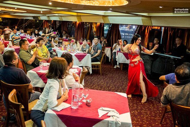 Cairo Night Dinner Cruise on Nile river with belly dancer &dinner - Key Points