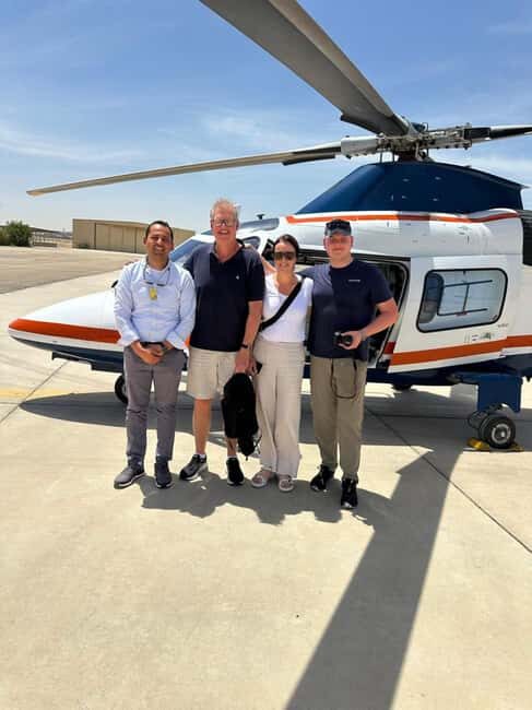 Cairo: Private Helicopter City Tour with Pyramids Landing - Key Points