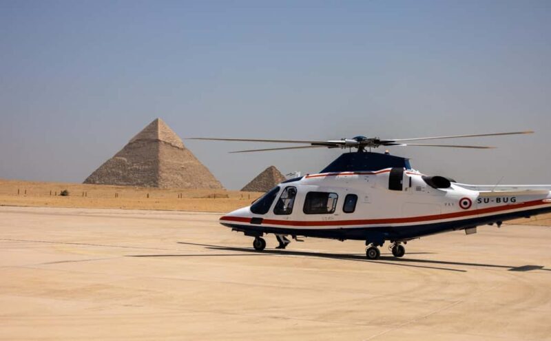 Cairo: Private Helicopter City Tour with Pyramids Landing - What to Expect from the Cairo Helicopter Tour