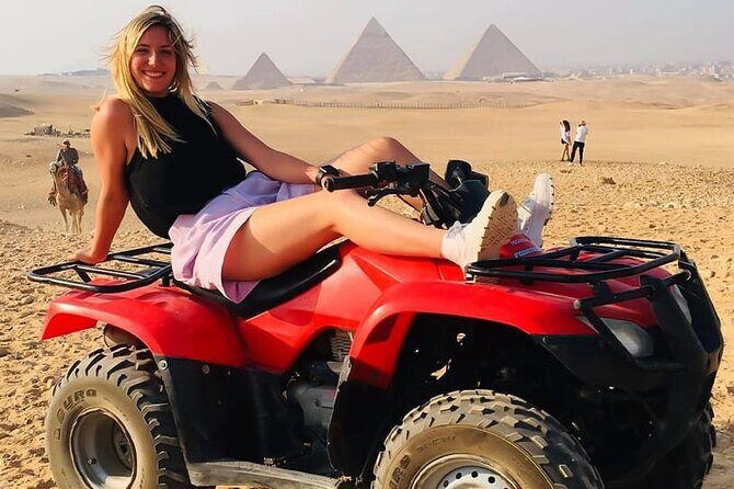 Cairo Private Quad Bike Desert Tour with Pyramids and Sunset - Key Points