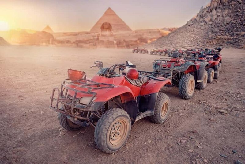 Cairo: Quad Bike Adventure at Giza Pyramids W/ Camel Ride - Key Points