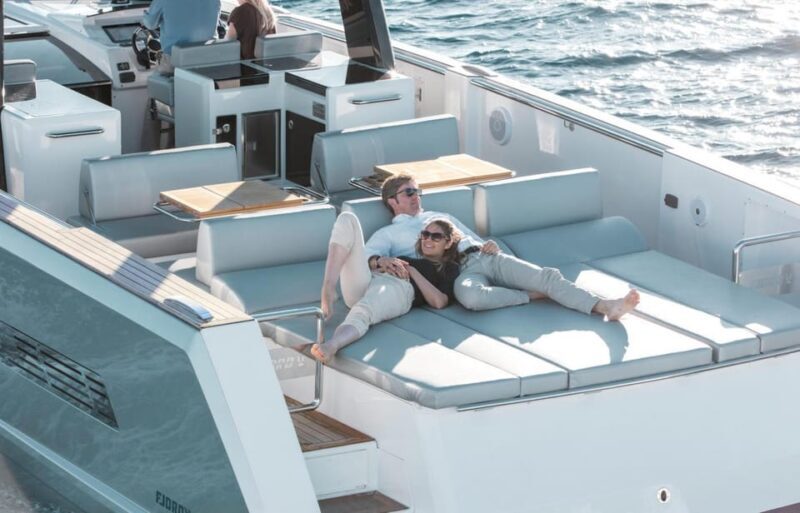 Caldera Private Cruise with Luxury Fjord 52 Motor Yacht - Whats Included and Whats Not