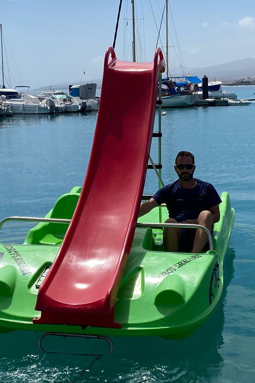 caleta-de-fuste-pedalo-with-slide-rental