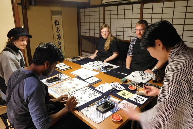 Calligraphy Experience in Kyoto Townhouse - Key Points