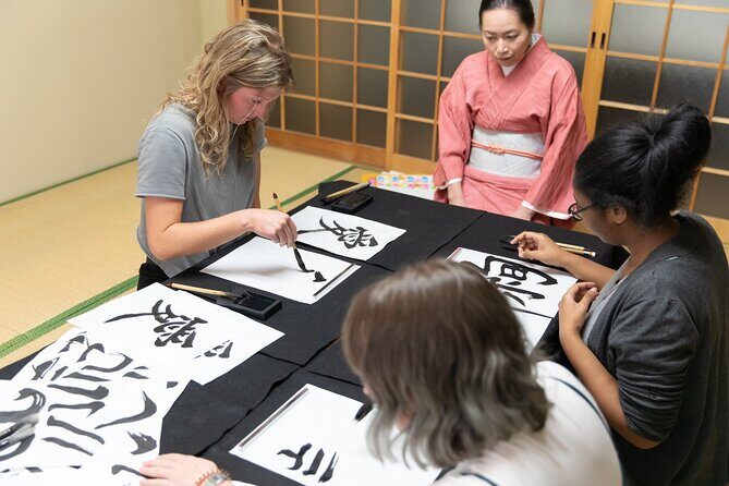 Calligraphy Workshop (Sushi Lunch & Hotel Transfer included) - FAQ
