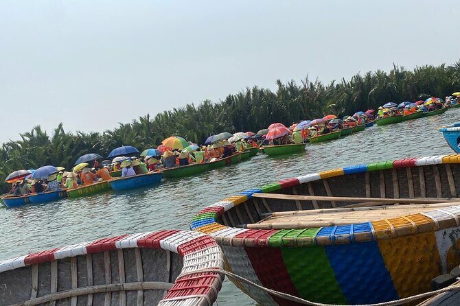 Cam Thanh Coconut Basket Boat And Cooking Class Hoi An Day Tour - Transportation, Group Size, and Practicalities