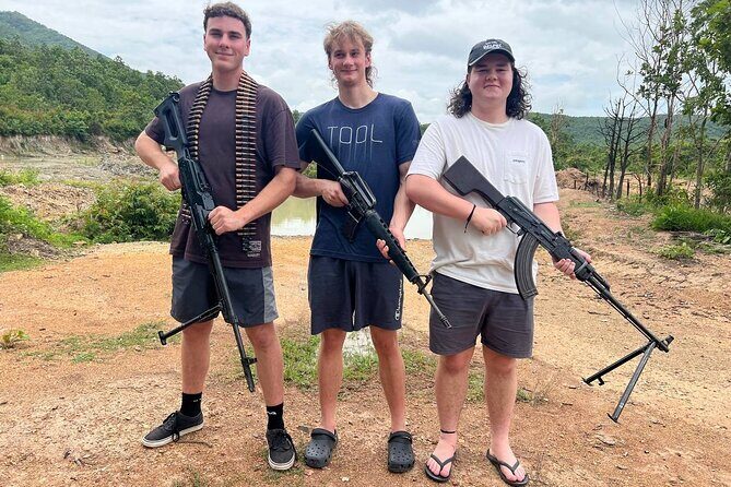 Cambodia experience shooting range outdoor - Key Points