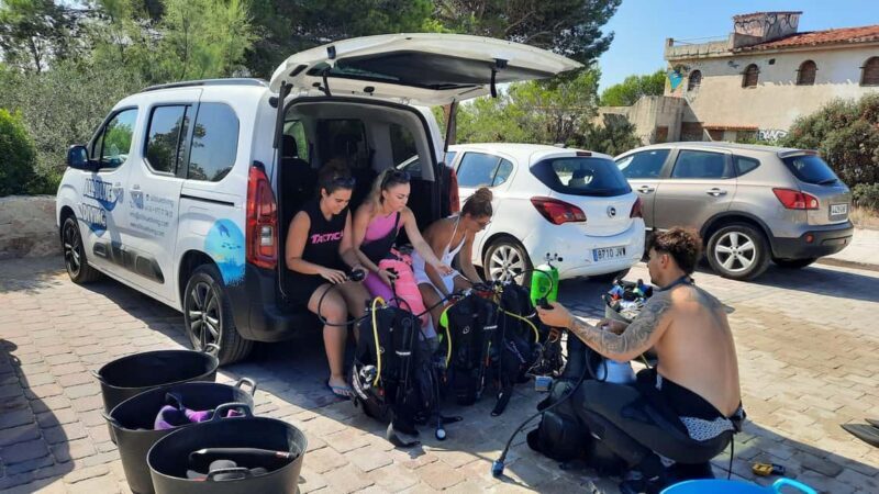 Cambrils: Introduction to diving (PADI Discover Scuba Diving) - Key Points