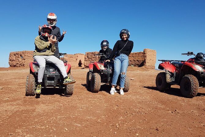 Camel Ride and Quad Biking with fresh mint Tea - Return and Drop-Off