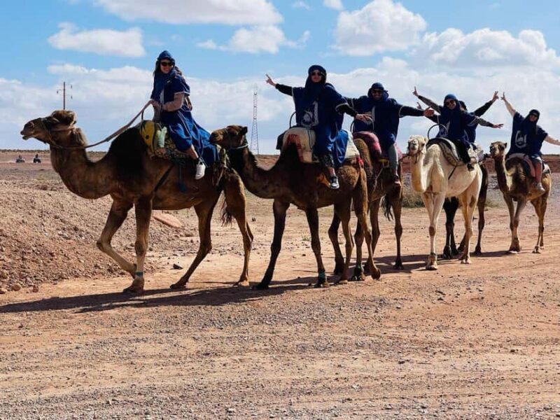 Camel ride in the desert Palmeraie Marrakech - What to Expect on Your Camel Ride in Marrakech’s Palmeraie